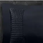 Sleeptime Velvet Band Zwart 2pack slopen Black 60 x 70