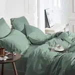 Primaviera DeLuxe Dekbedovertrek 100% Bamboo Groen