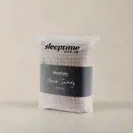 Sleeptime Dekbedovertrek Check Teddy Taupe