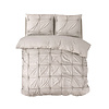 Sleeptime Dekbedovertrek Punch pintuck Taupe