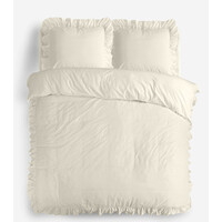Sleeptime Dekbedovertrek Ruffles Creme