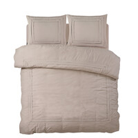 Sleeptime Dekbedovertrek Tailored Taupe