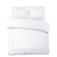 Sleeptime Dekbedovertrek Tailored Wit