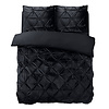 Sleeptime Dekbedovertrek Velvet Pintuck Zwart