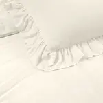 Sleeptime Dekbedovertrek Ruffles Creme