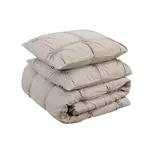 Sleeptime Dekbedovertrek Punch pintuck Taupe