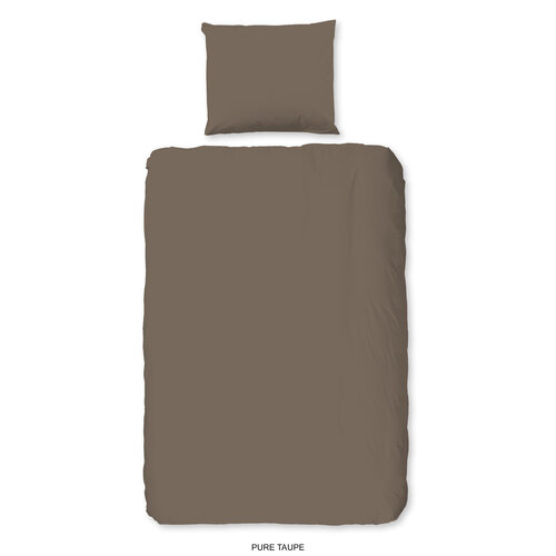 Pure Dekbedovertrek microfiber nr.0600 taupe