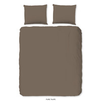Pure Dekbedovertrek microfiber nr.0600 taupe