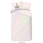 Pure Dekbedovertrek Mandy 140x220 microfiber kids nr.20114 pink