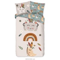 Pure Dekbedovertrek Momo 140x220 microfiber kids nr.30878 zand
