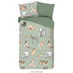 Pure Dekbedovertrek Safari 140x220 microfiber kids nr.33089 groen
