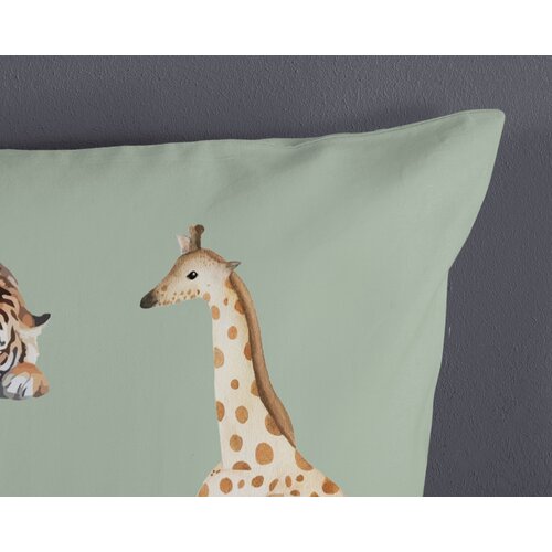 Pure Dekbedovertrek Safari 140x220 microfiber kids nr.33089 groen