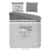 Pure Dekbedovertrek Suite microfiber nr.20112 grijs