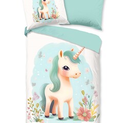 Good morning Dekbedovertrek One flanel kids nr.33047 multi