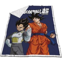 Dragon Ball Z Fleeceplaid, Super - 120 x 150 cm - Sherpa Fleece