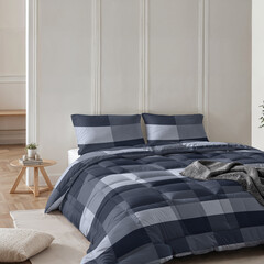 Sleeptime All-in one Lazy dekbed Anne Blauw - Met Kussensloop