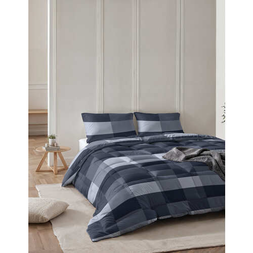 Sleeptime All-in one Lazy dekbed Anne Blauw - Met Kussensloop