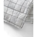 Sleeptime All-in one Lazy dekbed Deep check Wit - Met Kussensloop