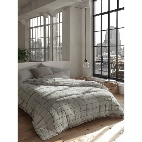 Sleeptime All-in one Lazy dekbed Hannah Grijs - Met Kussenslopen