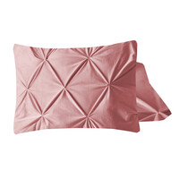 Dreamtime Velvet Pintuck 2pack kussenslopen Roze