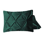 Sleeptime Velvet Pintuck 2pack kussenslopen Groen