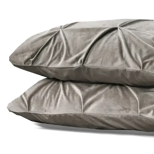 Dreamtime Velvet Pintuck 2pack kussenslopen Zand