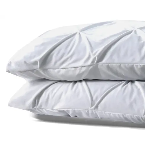 Sleeptime Velvet Pintuck 2pack kussenslopen Wit