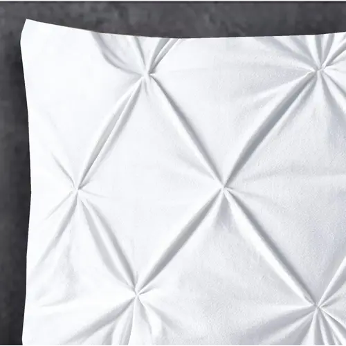 Sleeptime Velvet Pintuck 2pack kussenslopen Wit