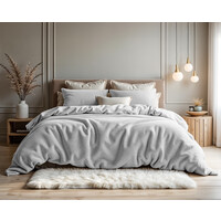 Sleeptime Dekbedovertrek Teddy Katoen Wit