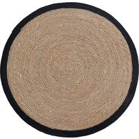 Koopman Rond rotan vloerkleed, 80 cm