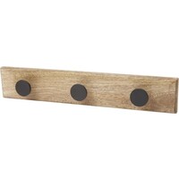 Huis en Bed Kapstok 3 haaks licht - 43x8x4.5 cm - Luxe Design