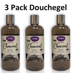 Duru 3 Pack - A Special Douchegel 500ml (charcoal Dettox)