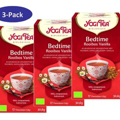 Yogi 3 Pack - Tea Bedtime Rooibos Vanilla Bio X6