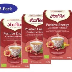 Yogi 3 Pack - Tea Cranberry Hibuscus Tea Bio X6