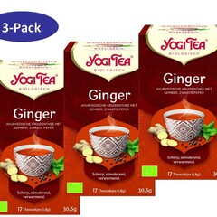 Yogi 3 Pack - Tea Ginger Bio X6