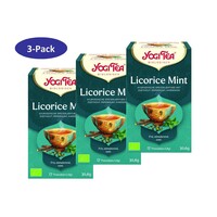 Yogi 3 Pack - Tea Licorice Bio X6
