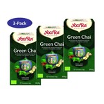 Yogi 3 Pack - Tea Green Chai Bio X6