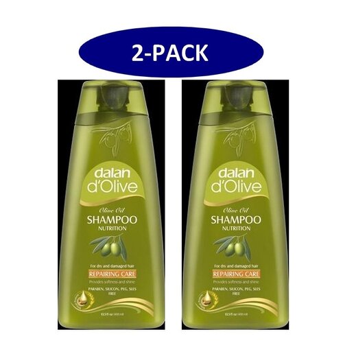 Dalan 2-Pack - Olive Shampoo 400ml (repair & Care-30166)