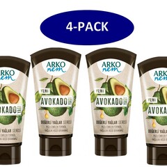 Arko 4-Pack -  Creme Avocado 60ml (tube)