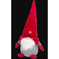 Huis en Bed Gnome decoratie rood