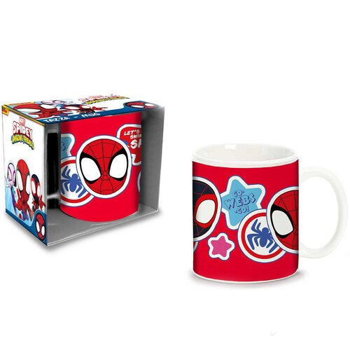 Spidey Mok, Go Webs - 325 ml - Keramiek