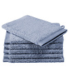 De Witte Lietaer Washandjes Contessa, Stone Blue - 16 x 21 cm - 6 stuks - Katoen
