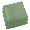 De Witte Lietaer Handdoeken Contessa, Sea Green - 50 x 100 cm - 3 stuks - Katoen