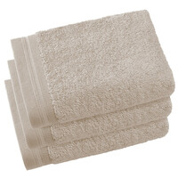 De Witte Lietaer Gastendoekjes Contessa, Sand - 40 x 60 cm - 3 stuks - Katoen