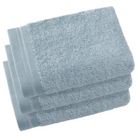 De Witte Lietaer Gastendoekjes Contessa, Ice Blue - 40 x 60 cm - 3 stuks - Katoen