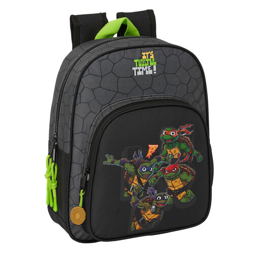Turtle Time Rugzak, Turtle Time - 33 x 27 x 10 cm - Polyester