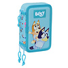 Bluey Gevuld Etui, Fun - 36 stuks - 19,5 x 12,5 x 5,5 cm - Polyester