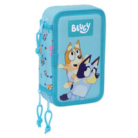 Bluey Gevuld Etui, Fun - 36 stuks - 19,5 x 12,5 x 5,5 cm - Polyester