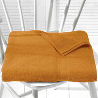 De Witte Lietaer Strandlaken Helene Copper - 100 x 200 cm - Katoen