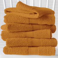 De Witte Lietaer Handdoeken Helene Copper - 50 x 100 cm - 6 stuks - Katoen
